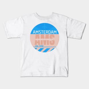 AMS Amsterdam symbol 2 Kids T-Shirt